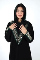 L250- كريب أسود- ذهبي وفضي