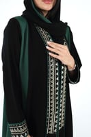 L251- كريب أسود- ذهبي وفضي