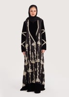 L199 - لنن قصب ذهبي مع مخمل