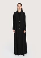 L207 - عباية بليزر أسود