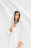 طرحة ليزر لون بيج