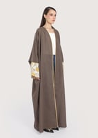 L245 -عباية بشت- بني هادئ