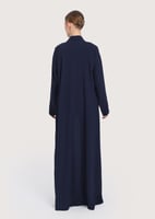 L233 - عباية كريب كحلي