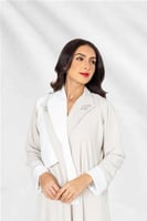 L033- عباية رسمية كريب بيج