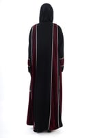 L267 - كريب - قطيفة برغندي