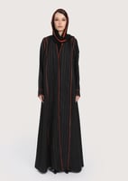 L247 -عباية لينن - أورنج