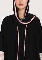 L241 -عباية كريب-زهر بنك