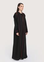 L247 -عباية لينن - أورنج