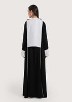 L295-كريب أسود- أبيض