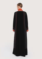 L248 -عباية كريب مع لينين- أورنج