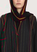 L247 -عباية لينن - أورنج