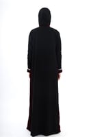 L266 - كريب - قطيفة برغندي