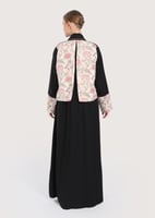 L240 -عباية أسود-زهر بنك