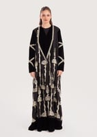 L199 - لنن قصب ذهبي مع مخمل