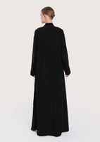 L234 - عباية كريب أسود