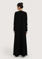 L303- كريب- تطريز تفني