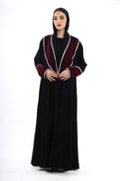 L268 - كريب - قطيفة برغندي