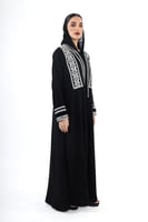 L263 - كريب - قطيفة أسود