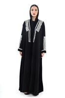 L264 - كريب - قطيفة أسود