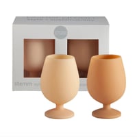 wheat + oat | stemm | silicone unbreakable glasses