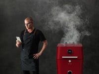 شواية فحم 4K (أحمر)