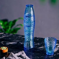 Doiy, Glasses, Koifish, Blue