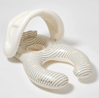 عوامة الأطفال,بتصميم بطة مخططة بلون الأخضر