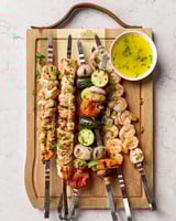 ثمانية أسياخ متعددة الوظائف من الفولاذ المقاوم للص...