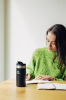 Aerolight 350ml/12oz Mug-Black Metallic