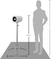 مروحة ستاند (أبيض)