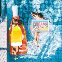 عوامة فاخرة للاستلقاء – زجاجة روز