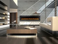 مدفأة كهربائية 100 "الجاذبية TM