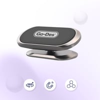 حامل جوال للسيارة بدوران كامل | GO-DES