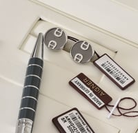 طقم اقنر ساعة وقلم وكبك