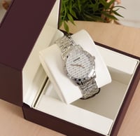 ساعة اقنر الماس مع كرت شهادة الالماس