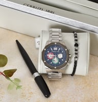 طقم شروتي ساعة وقلم وسوار وكبك