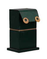 حلق فضي دائري مرصع بالزركون | سيزون