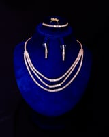 طقم زركون أنيق متكامل