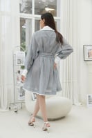 فستان قطن ميدي