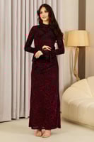 فستان استرتش احمر