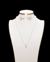 طقم سلسال حلق لؤلؤ