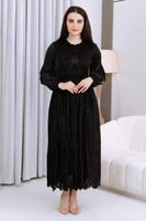 فستان ميدي أسود