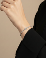 إسوارة تنس زركون ذهبية | سيزون