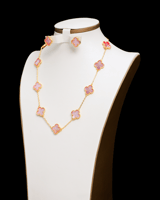 طقم بطابع الوردة