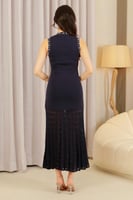 فستان استرتش كحلي