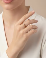 خاتم زركون توينز نسائي - فضي | سيزون