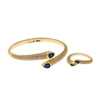 اسواره زركون مع الخاتم انثوية