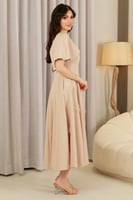 فستان كريب سهرة ناعم