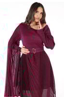 فستان ميدي فوشي