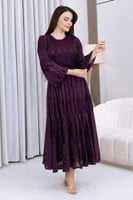 فستان ميدي موف بطبعه